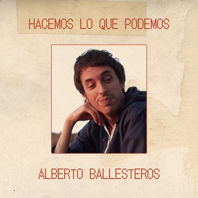 La portada del single muestra a Alberto apoyando su cabeza en la mano con una expresión relajada y sonriente.